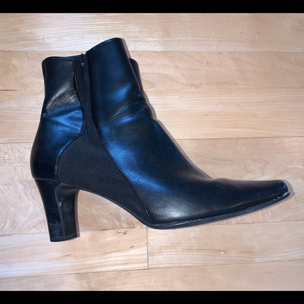 Liz Claiborne Black Ankle Boots